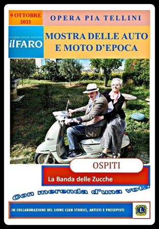 Moto ed auto storiche in mostra alla residenza Opera Pia Tellini di Asti Rassegna Stampa